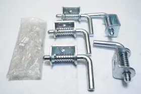B25964 Buyers Products Company New 5 Pack Of 3/4 Inch Zinc Plated Heavy Duty Spring Latches B2596 Ships Free