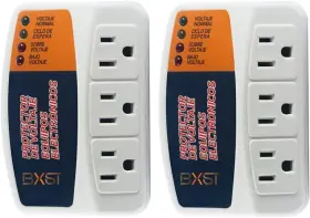 Bx-008-2 Bxst Three Outlet Plug In Voltage Protector For Home Protects 008 008-2pack Bx-008-2 Bxst Three Outlet Plug In Voltage Protector For Home Protects 008 008-2pack