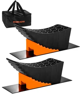 By-rv-03-04 Byernauto Large Camper Levelers Rv Leveling Blocks Ramp Kit Lift Up To 6in Tire Change Ram