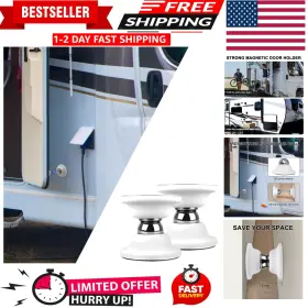 Dc-001 Bysameyee 2-pack Magnetic Rv Door Holder Heavy Duty Baggage Catch Stopper