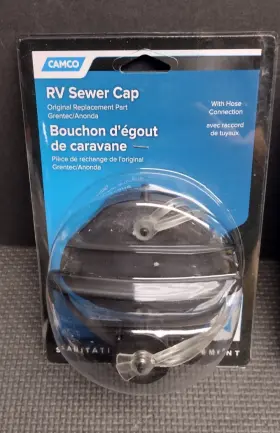 Camco 014717394635 Rv Sewer Cap 39463 With Hose Connection Sanitation Original Camper Camco 014717394635 Rv Sewer Cap 39463 With Hose Connection Sanitation Original Camper