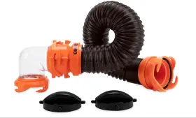 Camco 014717397681 Rhinoflex Tote Tank 3-ft Rv Sewer Hose Kit - Features Clear Low-profile 90 Camco 014717397681 Rhinoflex Tote Tank 3-ft Rv Sewer Hose Kit - Features Clear Low-profile 90