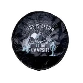 Camco 014717532914 29 Inch Spare Tire Cover By Life Is Better At The Campsite - New Sealed Camco 014717532914 29 Inch Spare Tire Cover By Life Is Better At The Campsite - New Sealed