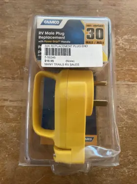 14717552431 Camco 30 Amp Power Grip Replacement Male
