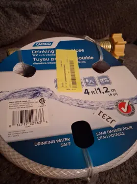 22763 Camco Tastepure 1/2 Inch X 4 Foot Fresh Water Drinking Hose
