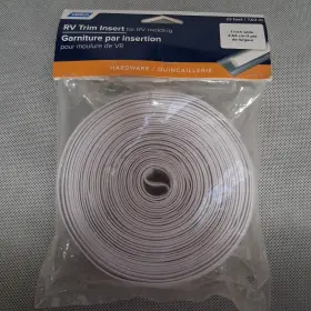 25103 Camco Rv Vinyl Trim Insert White 25ft X 1 Inch New In Package 25103 Camco Rv Vinyl Trim Insert White 25ft X 1 Inch New In Package