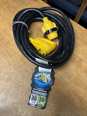 30-30l-m Camco Power Grip 30a 25ft Rv / Mobile Extension 125v 3750w