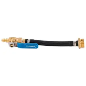 36170 Camco - 1/2 Inch X 6 Black Hose With Ball Valve