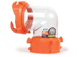 39856 Camco - Rhino 90 Degree Sewage Swivel Fitting Clear E/f