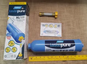 40019 Camco Tastepure Xl Rv/marine Water Filter With Flex Hose 40019 Camco Tastepure Xl Rv/marine Water Filter With Flex Hose
