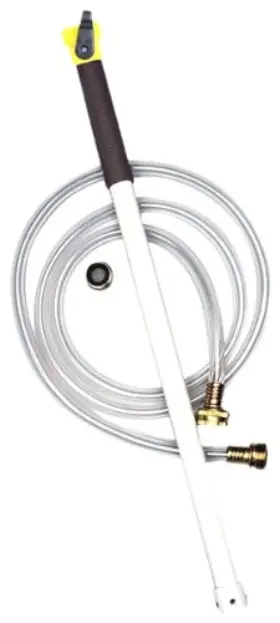 40113 Camco Holding Tank Rinser With Shutoff Valve And Connection Hose