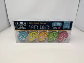 Camco 42652 Retro Travel Trailer Party Lights 8ft