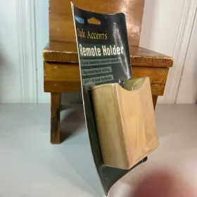 43533 Camco - Oak Accents Tv Remote Control Holder Mountable Organizer New #3