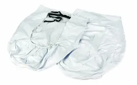 45324 Camco Vinyl Wheel And Tire Protector 2 Pack 33 Inches-35 Inches White