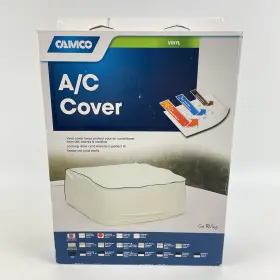 45391 Camco Rv Air Conditioner Cover Mach 1 2 3 Arctic White - New Open Box