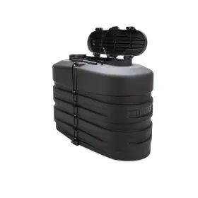 50504 Camco Propane Dual Tank Cover 20lb Black Rv Measures Features Hinged Panel Easy