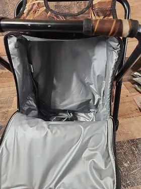 51908 Camco Camping Stool Backpack Cooler Camouflage #2