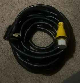 Camco 789610587414 6/3 8/1 36 Foot 50 Amp Rv Power Cord With Twist Lock Locking Connector