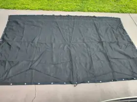 Nzyl8x13.3 Camco Rv Sun Shade Screen 8ftx13ft3ftft For 14ft Awnings Black Mesh Has Needed Hold Downs Nzyl8x13.3 Camco Rv Sun Shade Screen 8ftx13ft3ftft For 14ft Awnings Black Mesh Has Needed Hold Downs