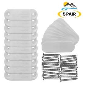Mcwh5pr Campn Rv Magnetic Door Catch White 5-pair Holder And Magnet Mcwh5pr Campn Rv Magnetic Door Catch White 5-pair Holder And Magnet