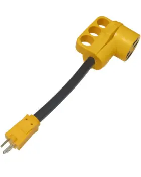 Cr1550 Campylify Rv Power Cord Adapter 15 Amp Male 5-15p To 50 Female For Camper New Cr1550 Campylify Rv Power Cord Adapter 15 Amp Male 5-15p To 50 Female For Camper New