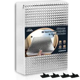 Rvi3613 Caravista Rv Vent Insulator Skylight Cover 22 14 3 Aluminum Reflective 1pc For Camper