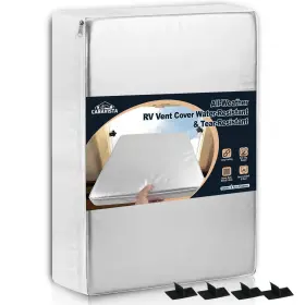 Rvi3616 Caravista Rv Vent Insulator Skylight Cover 22x14x3 Reflective Oxford Cloth 1 Pack