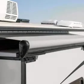 Hi0726262tr Carefree Alpine 76.5 Inch Black Vinyl Standard Slide-out Rv Awning W Rail