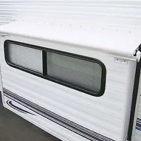 Hi1326262tr Carefree Alpine 136.5 Inch Black Vinyl Standard Slide-out Rv Awning W Rail