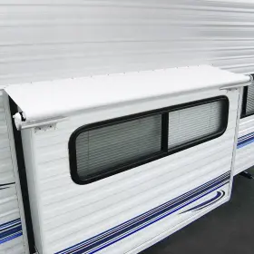It2004e47 Carefree Cut-to-fit 200 Vinyl Fabric For Slide-out Rv Awnings Inch Black Heavy-duty No Fray It2004e47 Carefree Cut-to-fit 200 Vinyl Fabric For Slide-out Rv Awnings Inch Black Heavy-duty No Fray