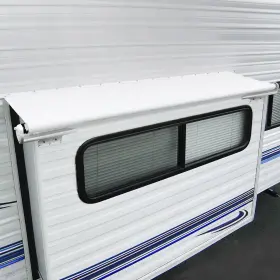 Lh0810042 Carefree Soc 85.5 White Vinyl Standard Slide-out Rv Awning Lh0810042 Carefree Soc 85.5 White Vinyl Standard Slide-out Rv Awning