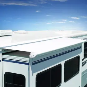 Up1890025 Carefree Sok Iii 193 Slide-out Rv Awning Inch White Vinyl Standard W