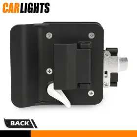 C-02etd0002abk2 Carlights Rv Paddle Entry Door Lock Latch Handle Knob Deadbolt Camper Cargo Trailer Black #2 C-02etd0002abk2 Carlights Rv Paddle Entry Door Lock Latch Handle Knob Deadbolt Camper Cargo Trailer Black #2