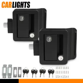 C-02etd0002abk2 Carlights Rv Paddle Entry Door Lock Latch Handle Knob Deadbolt Camper Cargo Trailer Black C-02etd0002abk2 Carlights Rv Paddle Entry Door Lock Latch Handle Knob Deadbolt Camper Cargo Trailer Black