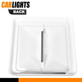 C-02trc0001dwt1 Carlights Fit For Ventline Elixir White 14 Inch X14 Roof Vent Cover Camper Rv Trailer #3 C-02trc0001dwt1 Carlights Fit For Ventline Elixir White 14 Inch X14 Roof Vent Cover Camper Rv Trailer #3