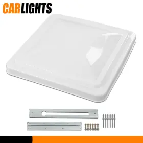 C-02trc0001dwt1 Carlights Fit For Ventline Elixir White 14 Inch X14 Roof Vent Cover Camper Rv Trailer C-02trc0001dwt1 Carlights Fit For Ventline Elixir White 14 Inch X14 Roof Vent Cover Camper Rv Trailer