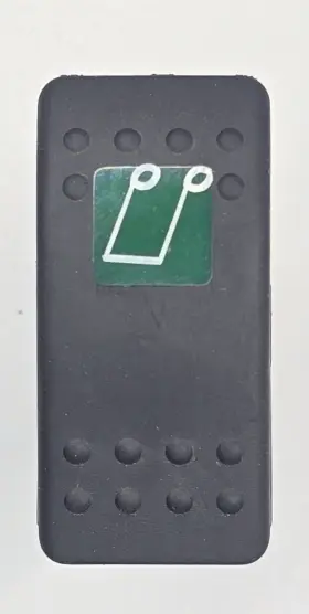 V4d1 Carling On/on Rocker Switch Music Icon Green 20a 12vdc Rv Camper Motorhome V4d1 Carling On/on Rocker Switch Music Icon Green 20a 12vdc Rv Camper Motorhome