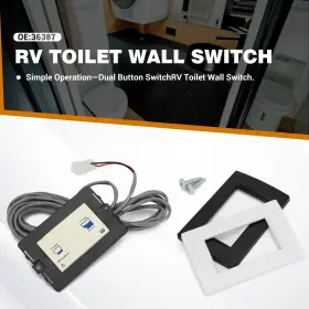 36387 Carlor 663260220559 Direct Replacement Wall Mount Switch For Tecma Rv Toilet Push Button New 36387 Carlor 663260220559 Direct Replacement Wall Mount Switch For Tecma Rv Toilet Push Button New