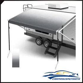 Car1782880ma Carma 20ft 8ft Waterproof Rv Awning Fabric Replacement For Camper Trailer Grey Fade Car1782880ma Carma 20ft 8ft Waterproof Rv Awning Fabric Replacement For Camper Trailer Grey Fade