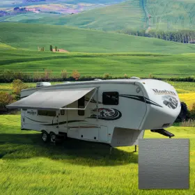Car1782900ma Carma 22ft 8ft Waterproof Rv Awning Fabric Replacement For Camper Trailer Grey Fade #3 Car1782900ma Carma 22ft 8ft Waterproof Rv Awning Fabric Replacement For Camper Trailer Grey Fade #3