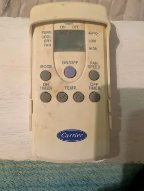 12-50153-00 Carrier Wireless Remote Controllermodel Rfl-o82rv Used