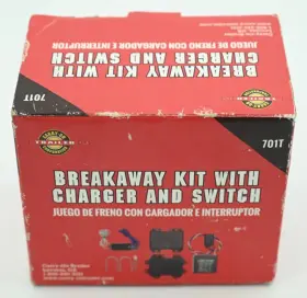 701t Carry-on Trailer Breakaway Kit With Charger And Switch New In Box