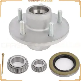 9963804 Carspartsaleclub Bearings With Trailer Galvanized Hub 5 On 4.5 Inch For 3500 Lbs Axle 44649 X 68149 9963804 Carspartsaleclub Bearings With Trailer Galvanized Hub 5 On 4.5 Inch For 3500 Lbs Axle 44649 X 68149
