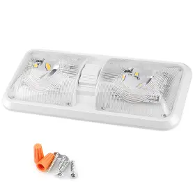 9071022cl Casedazzle Rv Interior Led Dome Lights - 1-6 Pcs 12v Ceiling For Trailers And Campers