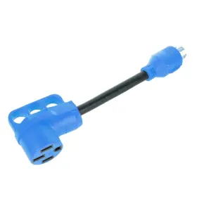 Ze1067515510940901g Cciyu 12inch Rv Generator Power Adapter 30amp Male 4-prong Plug To 50 Amp Female #2