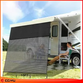 Ze1187261717879501g Cciyu Rv Awning Fabric 14.1 Ft Length Camper Black Replacement Shade 8ft 96 Inch Ze1187261717879501g Cciyu Rv Awning Fabric 14.1 Ft Length Camper Black Replacement Shade 8ft 96 Inch