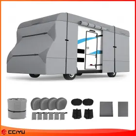 Ze182169ge Cciyu 29ft-32ft Non-woven Fabric Rv Cover Class C Motorhome Windproof Camper