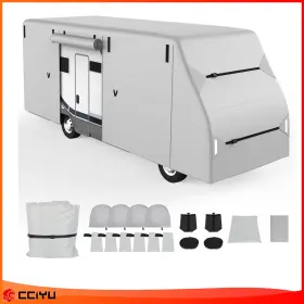 Ze182171ge Cciyu 23ft-26ft Oxford Cloth Rv Cover Class C Motorhome Windproof Camper
