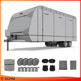 Ze182186ge Cciyu Rv Cover 24ft-27ft Windproof Extra Thick Camper With Adhesive Repair Patches