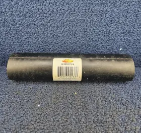 29562 Ce Smith 2 Inch X 9 Side Guide Roller Black Natural Rubber 1/2 Shaft